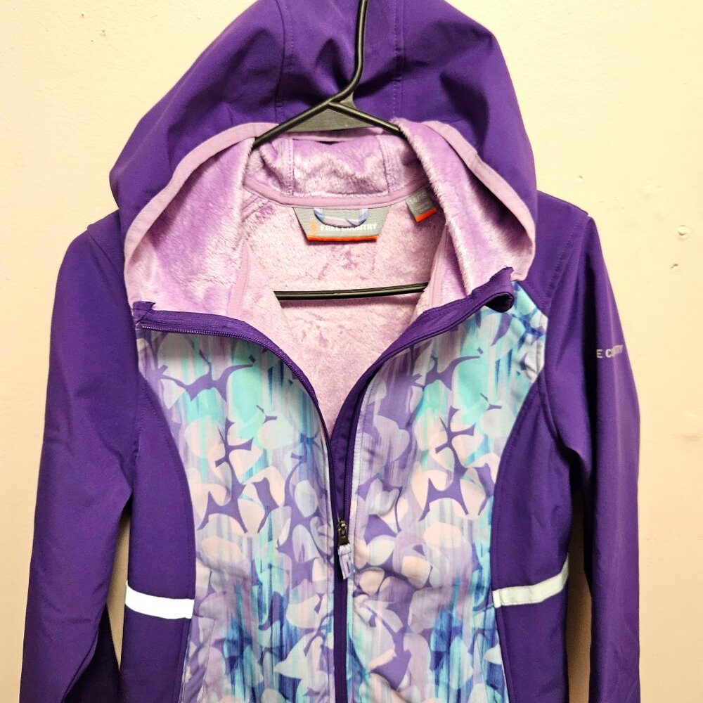 GIRLS SZ (14/16) PURPLE FREE COUNTRY WINTER JACKET